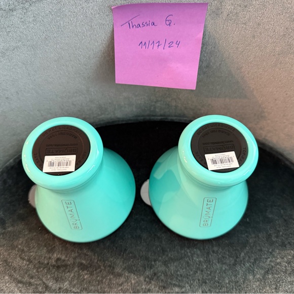 BruMate MargTini Tumbler - 10 oz.- Set of 2 - Aqua - NWB - Picture 4 of 4